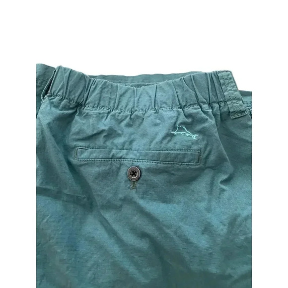 Tommy Bahama Men's Green Cotton Drawstring Cargo Shorts Size XXL - Picture 3 of 7